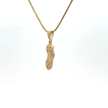 Žluté zlato přívěsek KOPAČKA